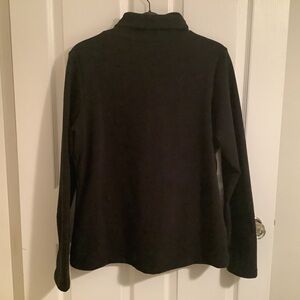 Fleece woman’s turtleneck sweater
